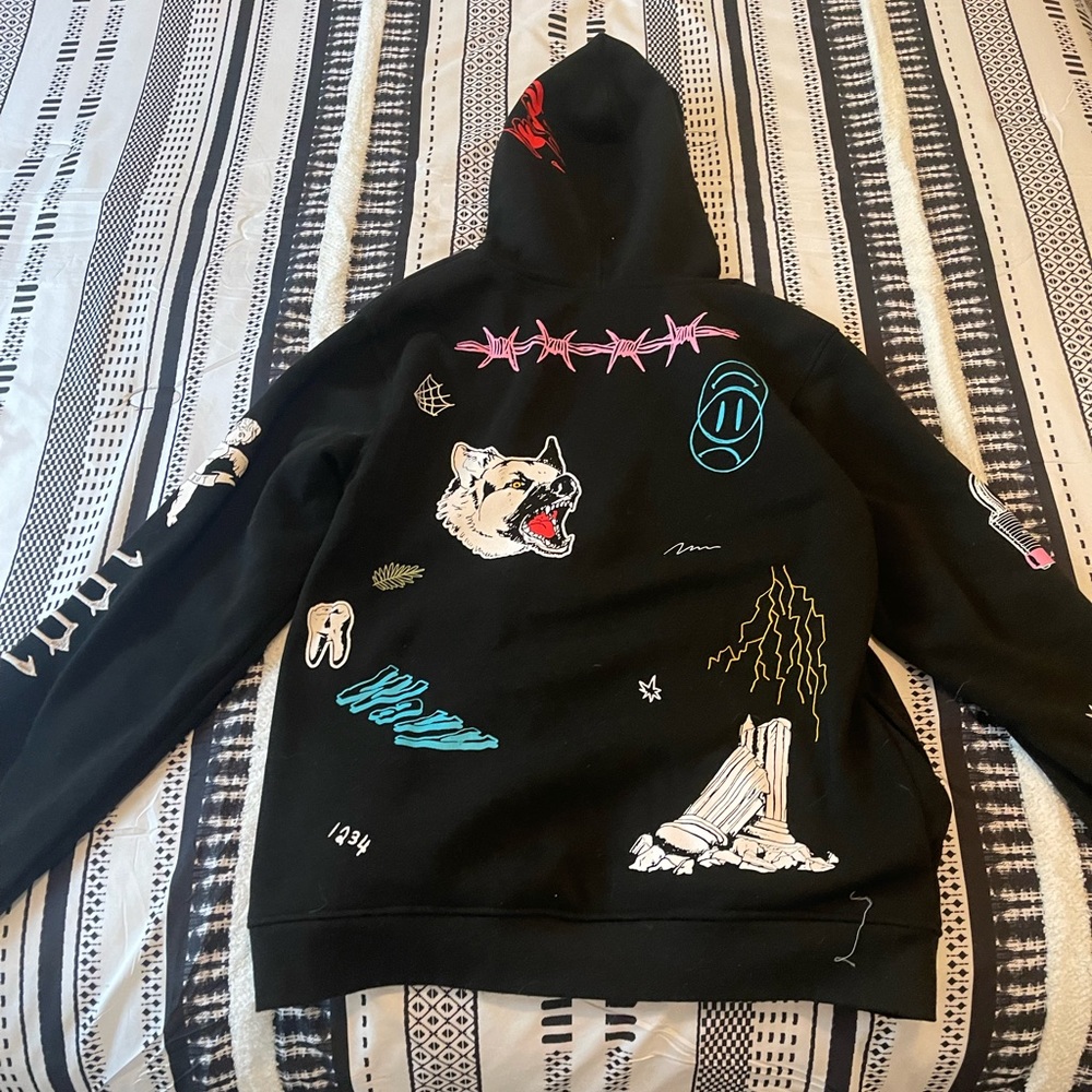 Rue 21 , large hoodie black for men